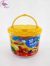 خمیر سطلی 10رنگ 1068 همراه DVD آریا